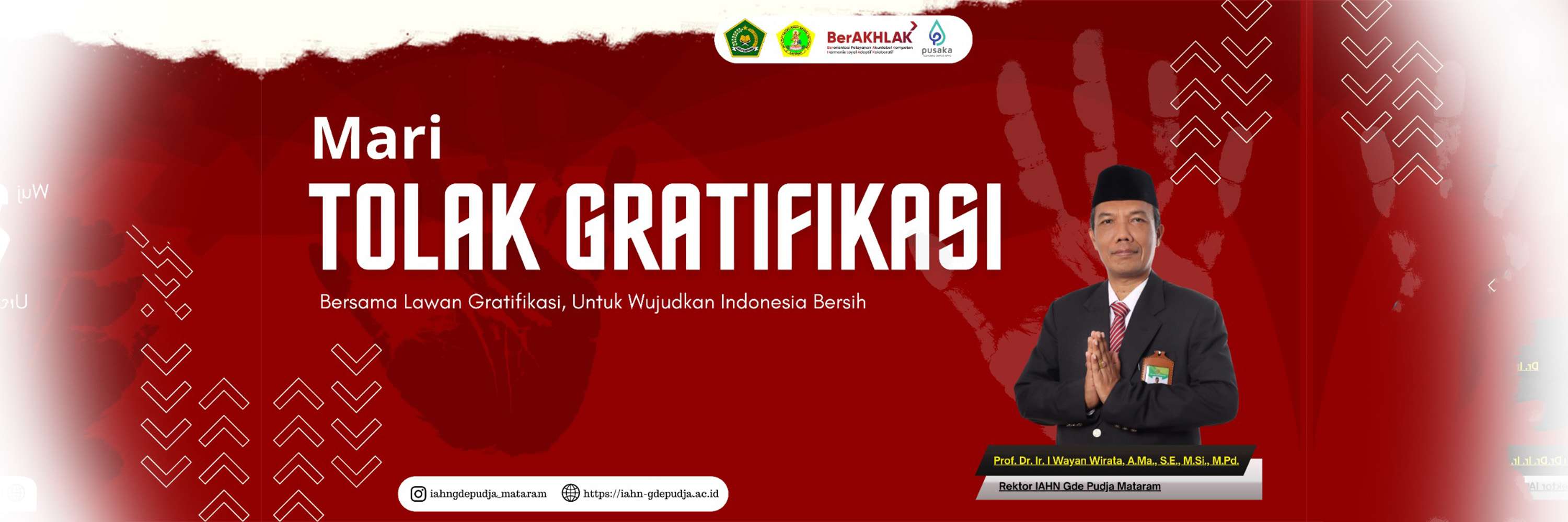 Mari Tolak Gratifikasi